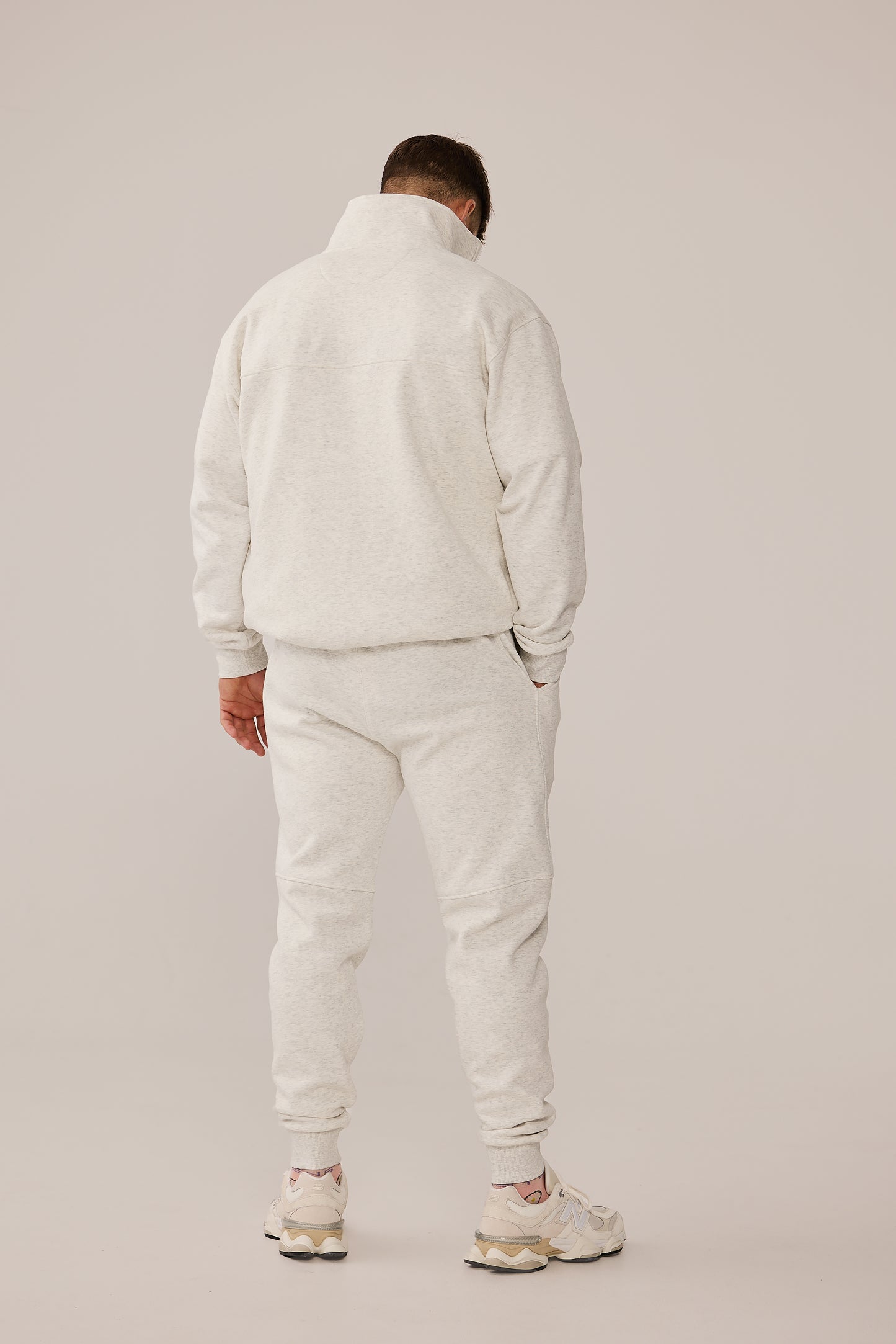 ARCHIE JOGGER - WHITE MARLE