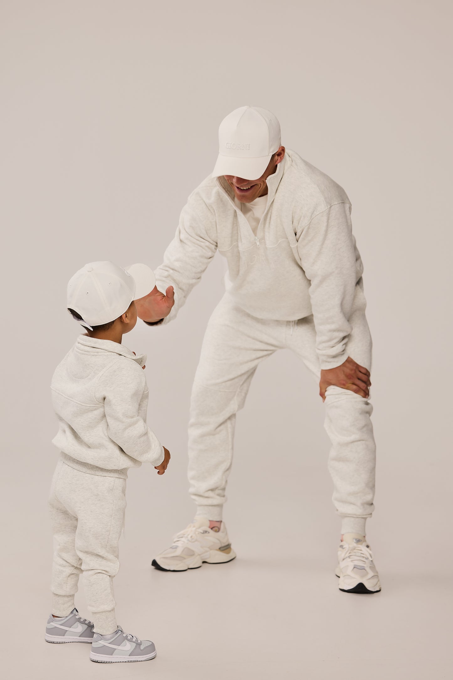 ARCHIE JOGGER - WHITE MARLE