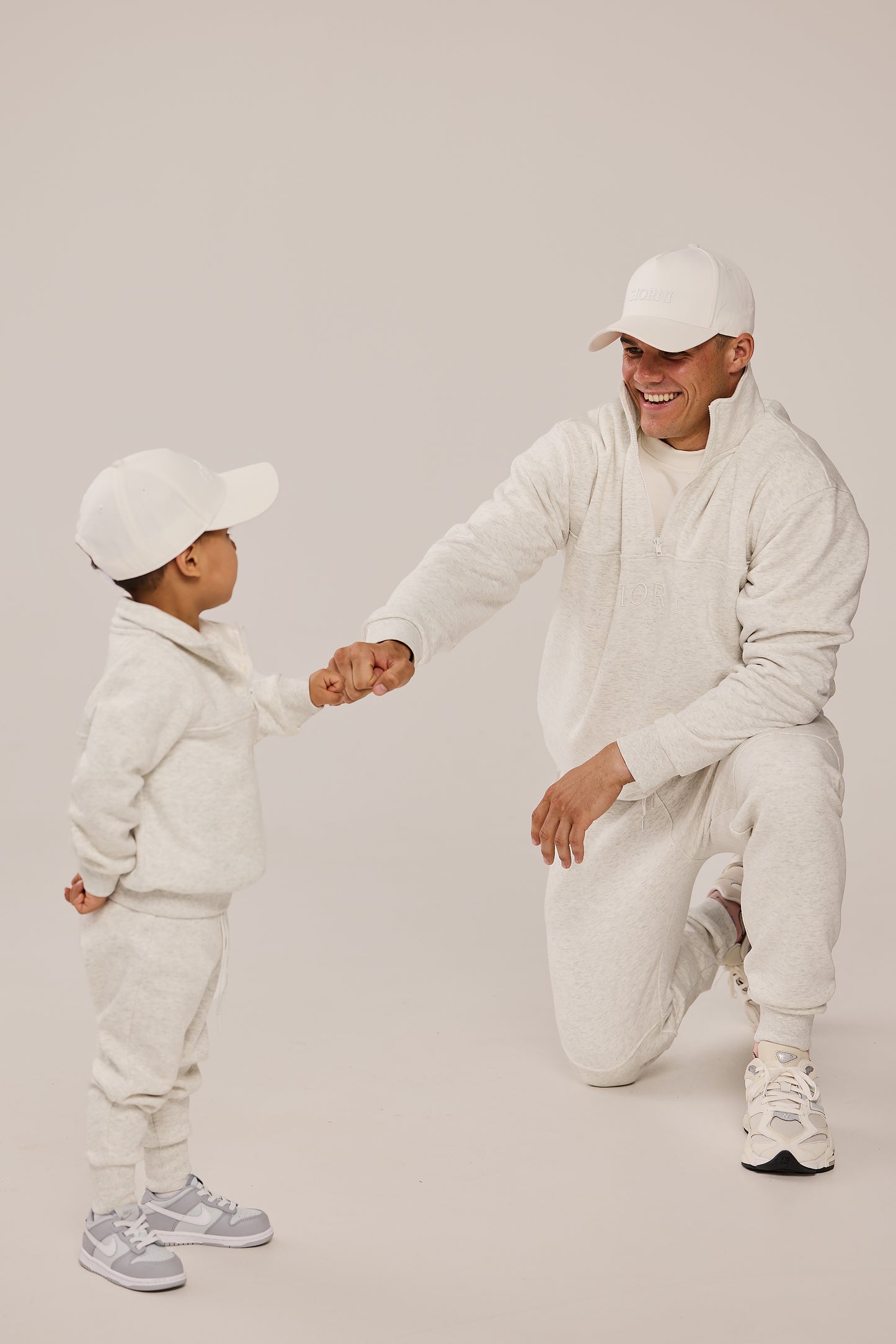 ARCHIE JUMPER - WHITE MARLE