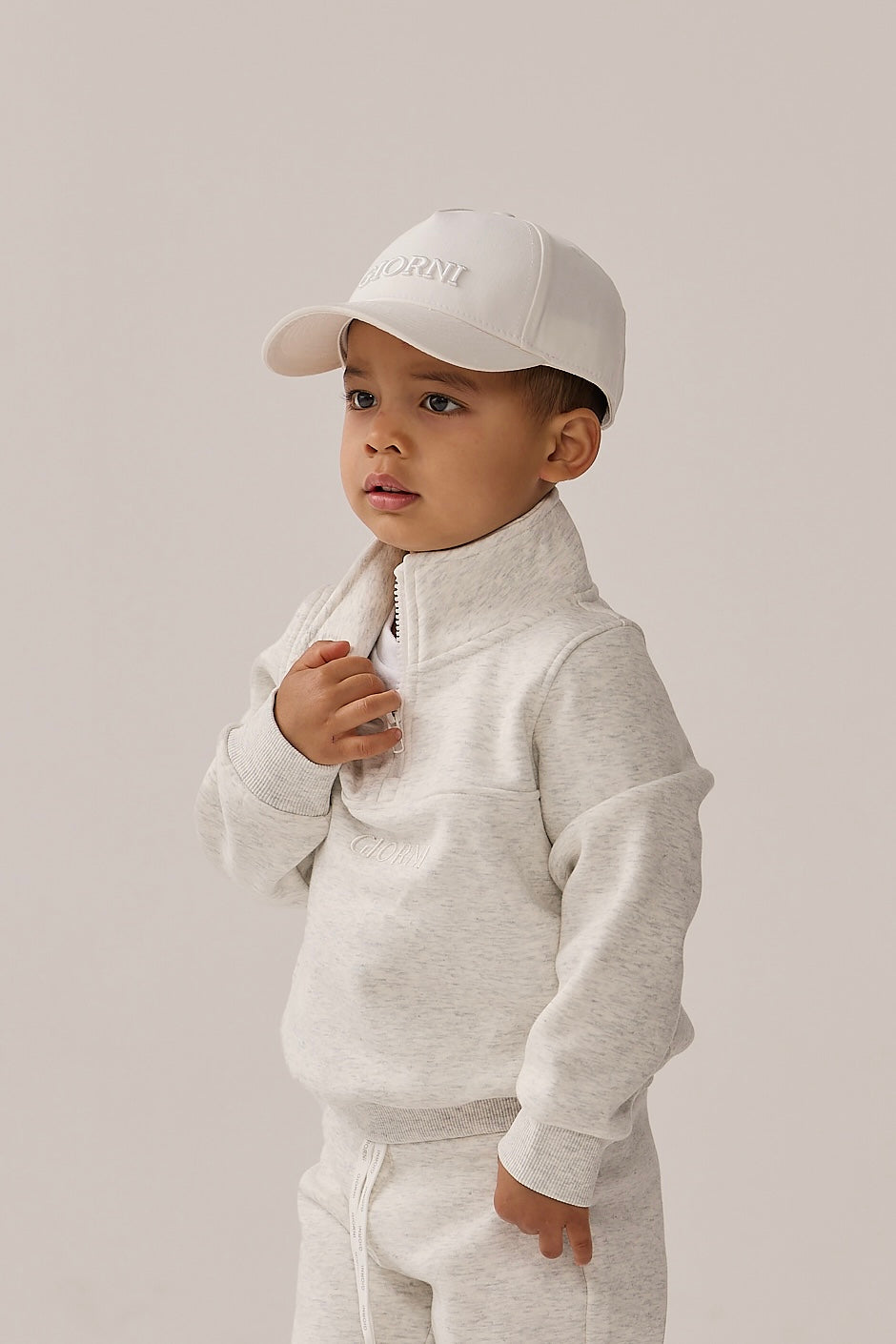 OLIVER JUMPER - WHITE MARLE