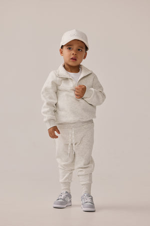 OLIVER JOGGER - WHITE MARLE