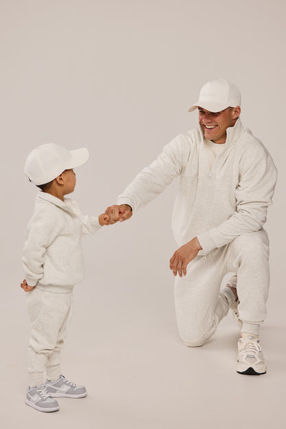 OLIVER JUMPER - WHITE MARLE