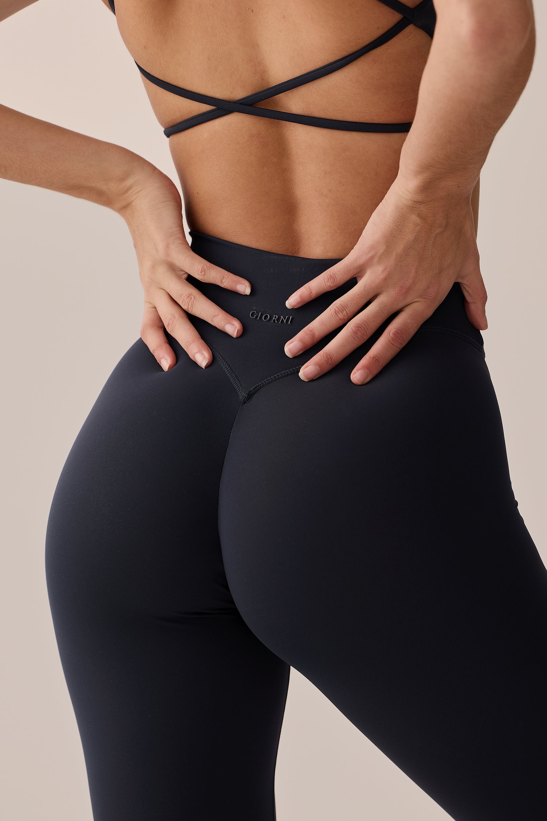 INVISIBLE SCRUNCH LEGGING - NAVY