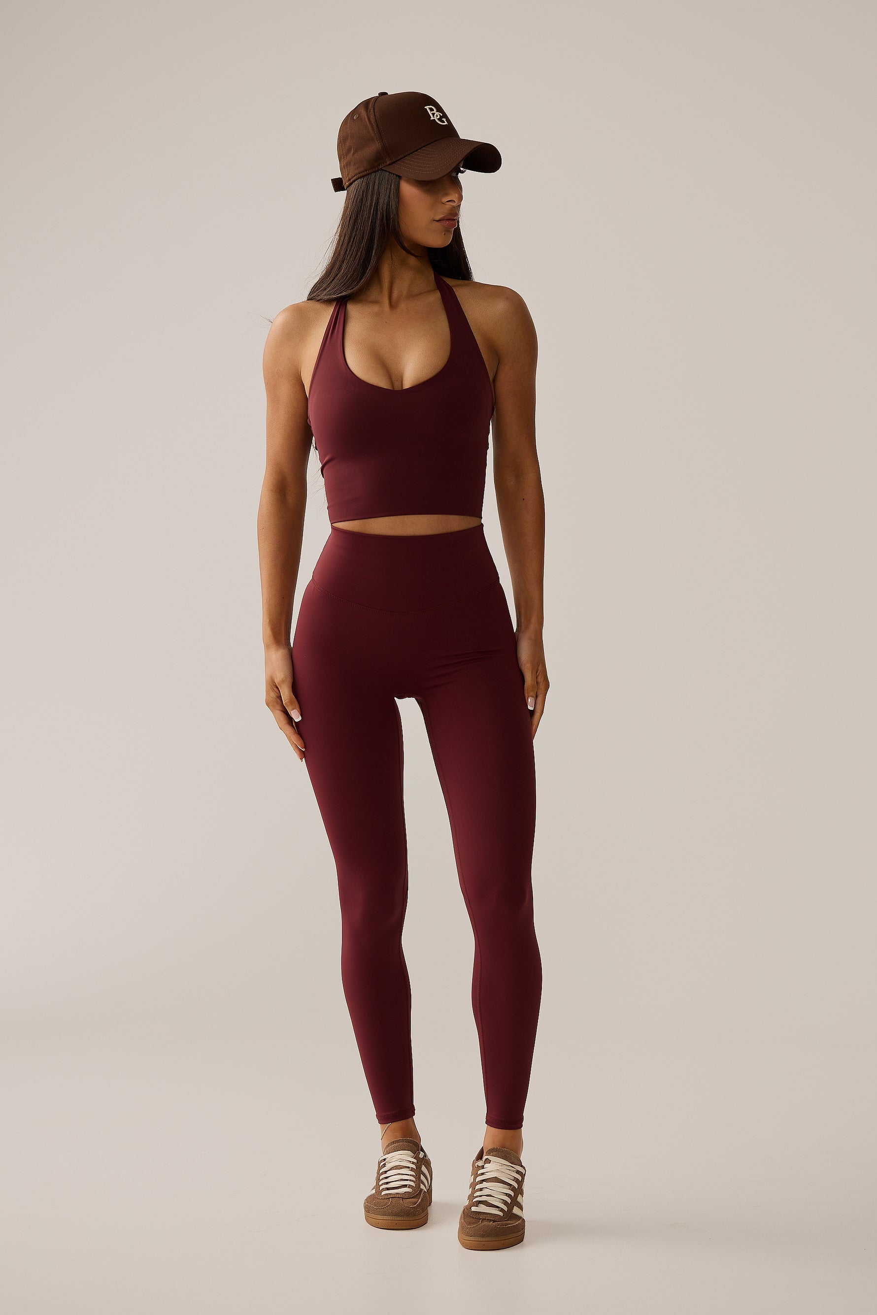 SCULPT LEGGING - MERLOT