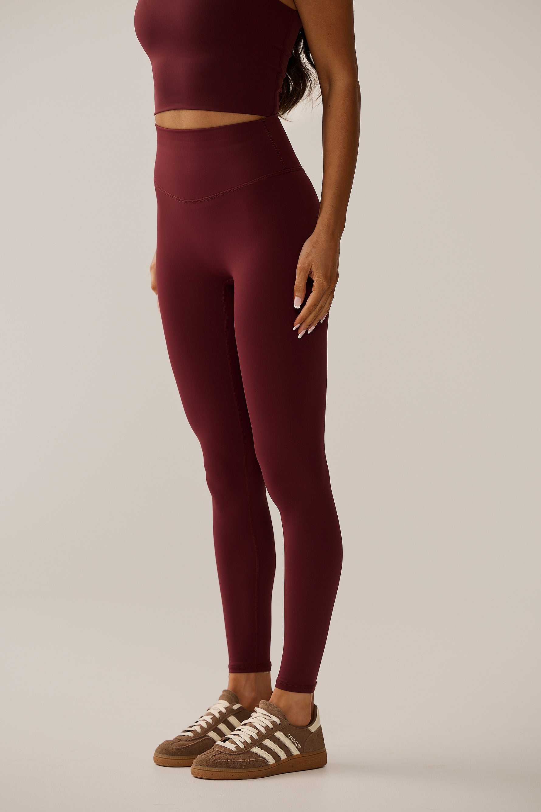 SCULPT LEGGING - MERLOT