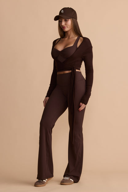 BUTTER AHLIA WRAP TOP