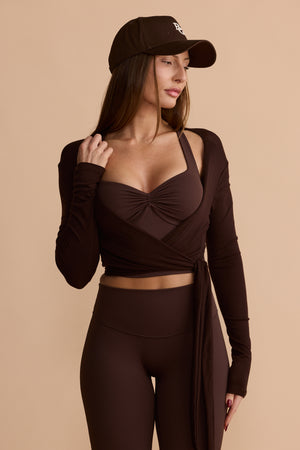 BUTTER AHLIA WRAP TOP