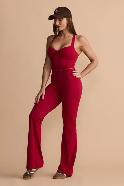 BUTTER INVISIBLE SCRUNCH FLARES