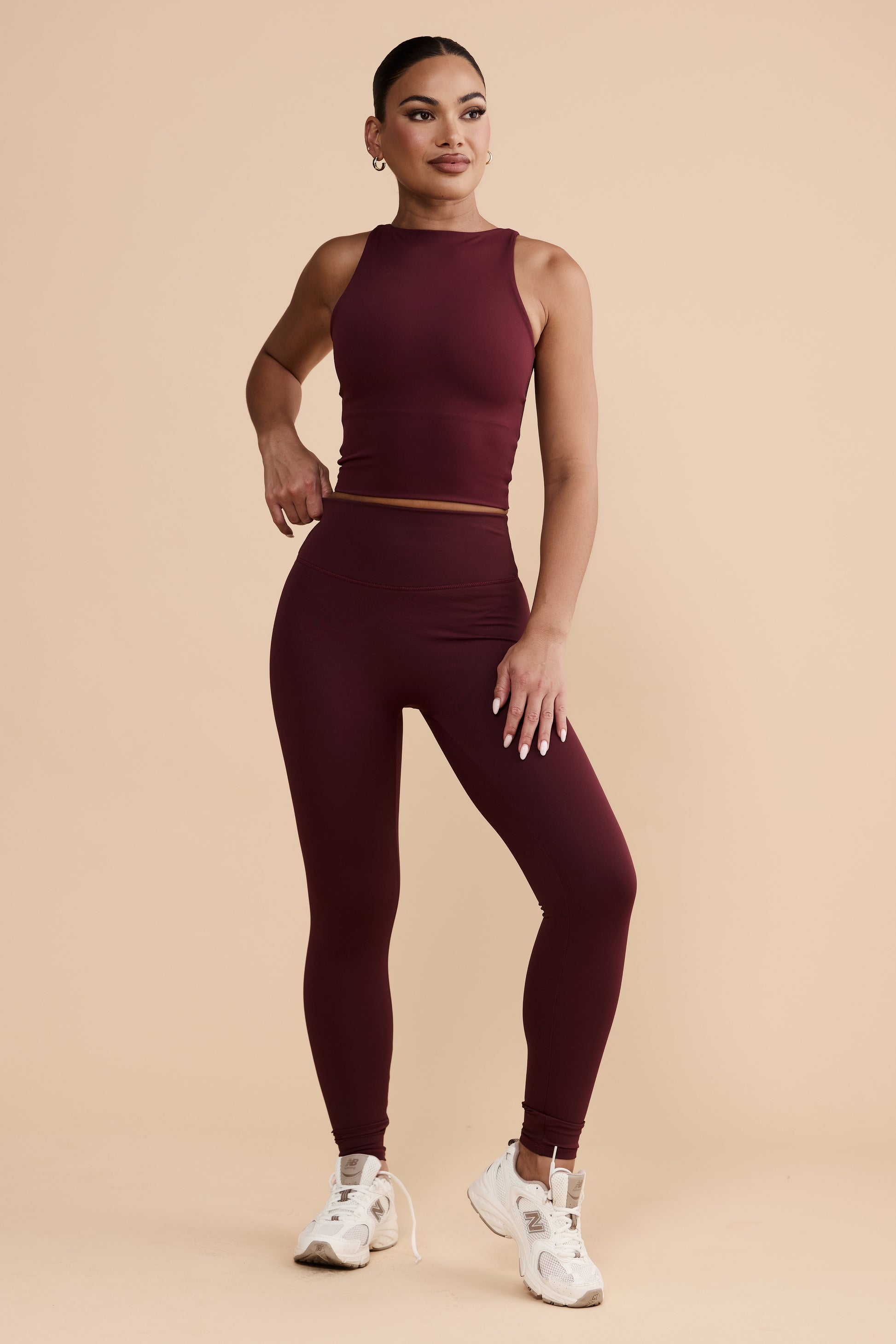 ARIA REVERSIBLE TANK - MERLOT